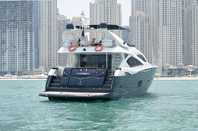 SUNSEEKER-Luxury-Yacht Rental-Dubai-22